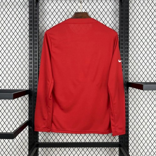 Thai Version Atlético de Madrid 25/26 Pre Match Long Sleeve Jersey