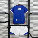 Kids Rangers 25/26 Home Jersey and Short Kit