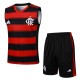 Flamengo 25/26 Sleeveless Jersey and Shorts Set D2543 - PM