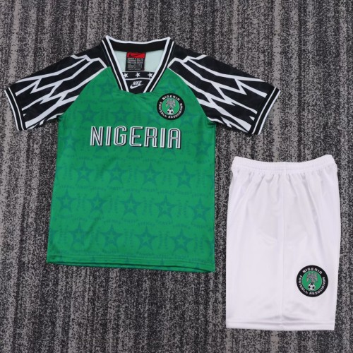 Kids Nigeria 1995 Home Retro Kit