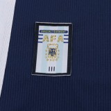 Kids Argentina 1998 World Cup Away Retro Kit