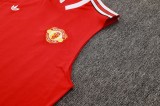 MUFC 25/26 Retro Sleeveless Jersey and Shorts Set D2541