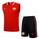 MUFC 25/26 Retro Sleeveless Jersey and Shorts Set D2541