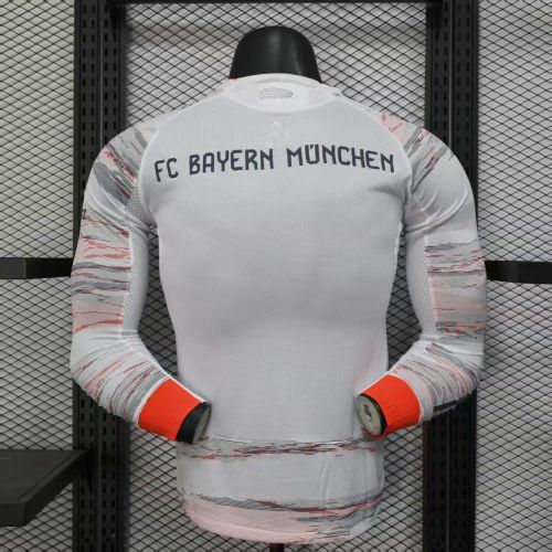 Player Version Bayern Munich 25/26 Away Long Sleeve Authentic Jersey