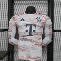 Player Version Bayern Munich 25/26 Away Long Sleeve Authentic Jersey