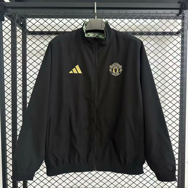 MUFC 25/26 Team Windbreaker Reversible Jacket