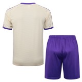 Real Madrid 25/26 Retro Training Shirt and Shorts Set D2549