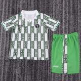 Kids Nigeria 1994 World Cup Away Retro Kit