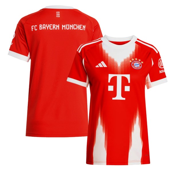 Thai Version Women's Bayern Munich 25/26 Home Jersey