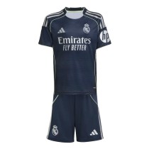 Kids Real Madrid 25/26 Away Jersey and Short Kit