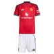 Kids MUFC 25/26 Home Jersey and Short Kit