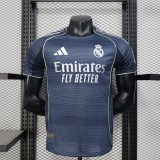 Player Version Real Madrid 25/26 Away Authentic Jersey