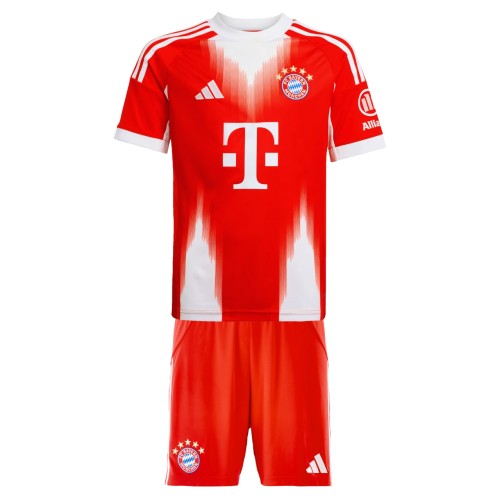 Kids Bayern Munich 25/26 Home Jersey and Short Kit