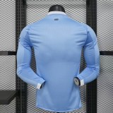 Player Version Manchester City 25/26 Home Long Sleeve Authentic Jersey
