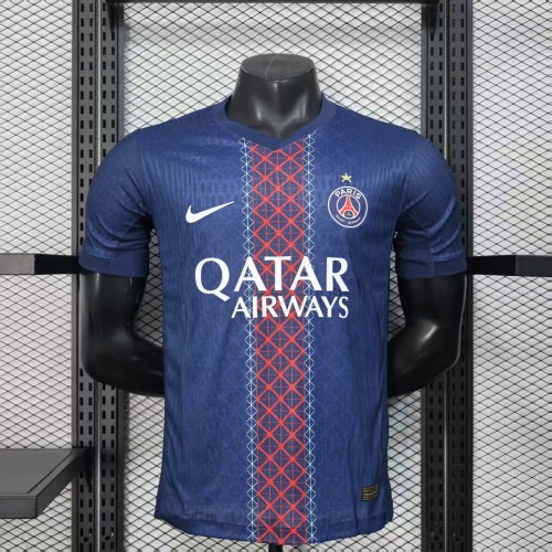 Player Version PSG 25/26 UCL Winners Home Authentic Jersey