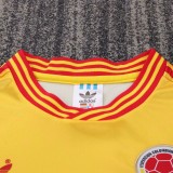 Kids Colombia 1990 World Cup Home Retro Kit