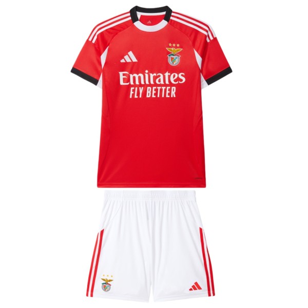 Kids Benfica 25/26 Home Jersey and Short Kit
