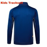Kids Real Madrid 25/26 Retro Training Jacket and Pants Set E2549