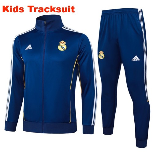 Kids Real Madrid 25/26 Retro Training Jacket and Pants Set E2549