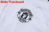 Kids MUFC 25/26 Half-Zip Training Sweatshirt and Pants Set E2553