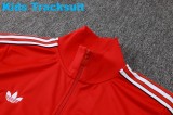 Kids MUFC 25/26 Retro Training Jacket and Pants Set E2555