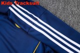 Kids Real Madrid 25/26 Retro Training Jacket and Pants Set E2549
