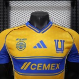 Player Version Tigres UANL 25/26 Home Authentic Jersey
