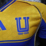 Player Version Tigres UANL 25/26 Home Authentic Jersey
