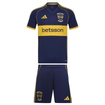 Kids Boca Juniors 25/26 CWC Home Jersey and Short Kit