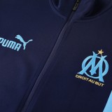 Olympique Marseille 25/26 Full-Zip Team Track Jacket - 01