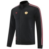 MUFC 25/26 Full-Zip Team Track Jacket Black - 01