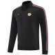 MUFC 25/26 Full-Zip Team Track Jacket Black - 01