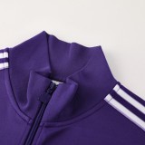 Real Madrid 25/26 Full-Zip Team Track Jacket - 01