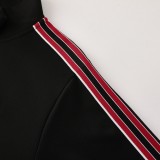 MUFC 25/26 Full-Zip Team Track Jacket Black - 01