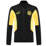 Borussia Dortmund 25/26 Full-Zip Team Track Jacket Black - 01