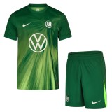VfL Wolfsburg 25/26 Home Jersey and Shorts Kit