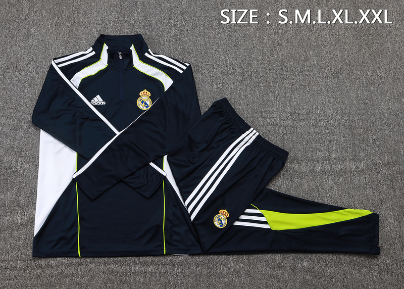 US$ 49.00 - Real Madrid 25/26 Retro Half-Zip Training Top and
