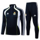 Real Madrid 25/26 Retro Half-Zip Training Top and Pants Set B2543