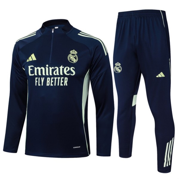 Real Madrid 25/26 Half-Zip Training Top and Pants Set B2528