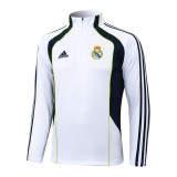 Real Madrid 25/26 Retro Half-Zip Training Top and Pants Set B2544