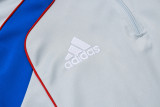 Bayern Munich 25/26 Retro Half-Zip Training Top and Pants Set B2548