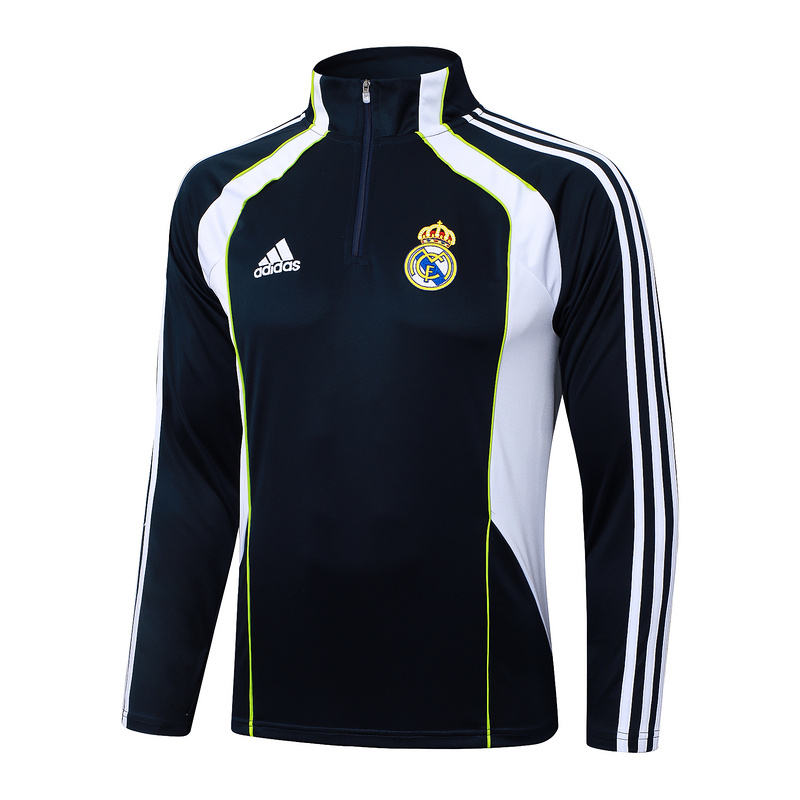 US$ 49.00 - Real Madrid 25/26 Retro Half-Zip Training Top and
