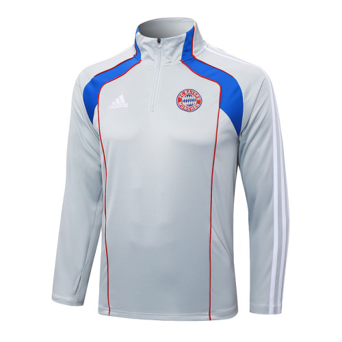 Bayern Munich 25/26 Retro Half-Zip Training Top and Pants Set B2548
