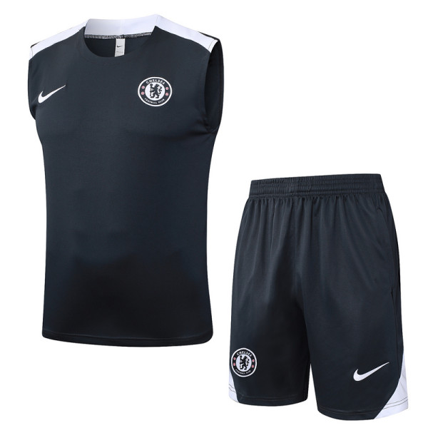 Chelsea 25/26 Sleeveless Jersey and Shorts Set D2575