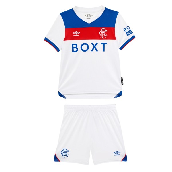Kids Rangers 25/26 Away Jersey and Short Kit