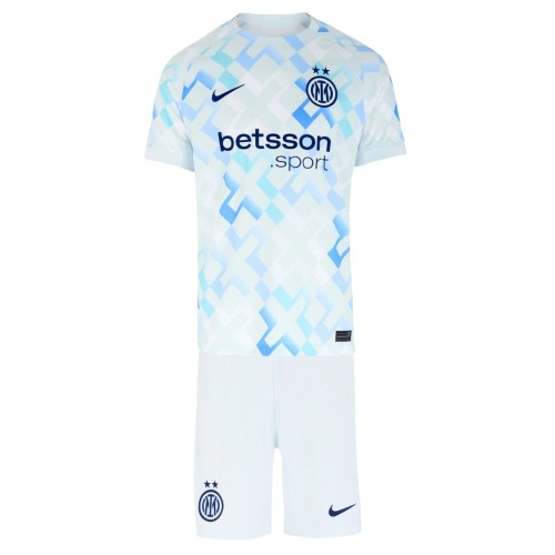 Kids Inter Milan 25/26 Away Jersey and Short Kit