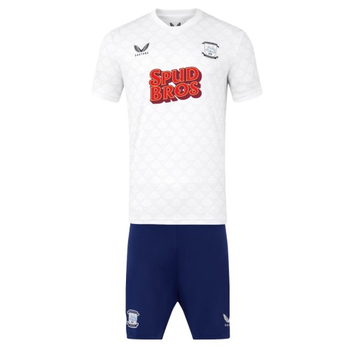 Kids Preston North End 25/26 Home Jersey and Short Kit