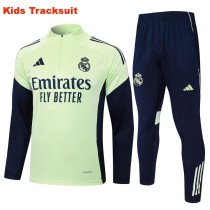 Kids Real Madrid 25/26 Half-Zip Training Sweatshirt and Pants Set E2567