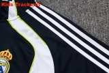 Kids Real Madrid 25/26 Retro Half-Zip Training Sweatshirt and Pants Set E2571