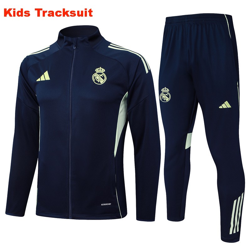 US$ 45.00 - Kids Real Madrid 25/26 Training Jacket and Pants Set